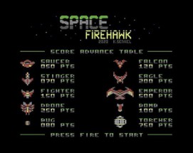 Space Firehawk (C64) Image