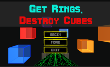 Get Rings, Destroy Cubes Image