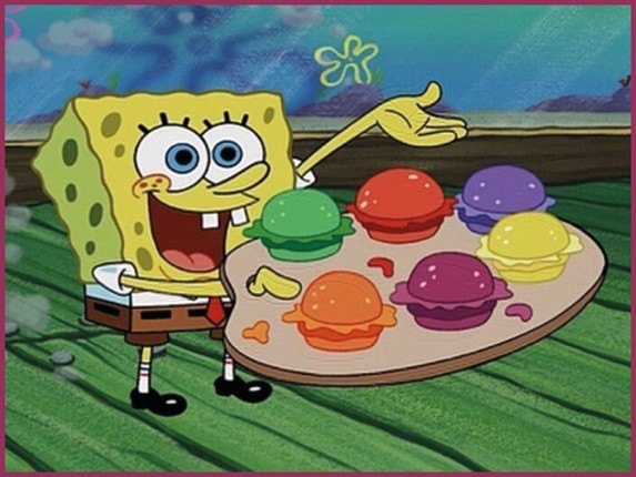 SpongeBob Tasty Pastry Party Game Cover