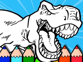 Coloring Dinos For Kids Image