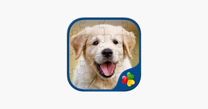 Dog Puzzles - Jigsaw Puzzle Game for Kids with Real Pictures of Cute Puppies and Dogs Game Cover