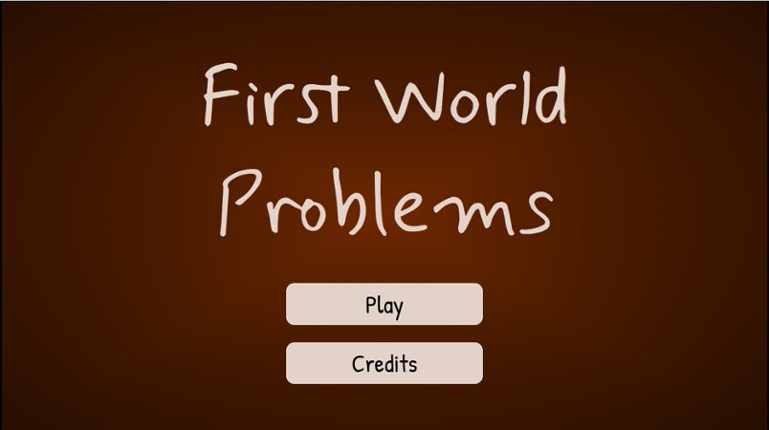 First World Problems Game Cover