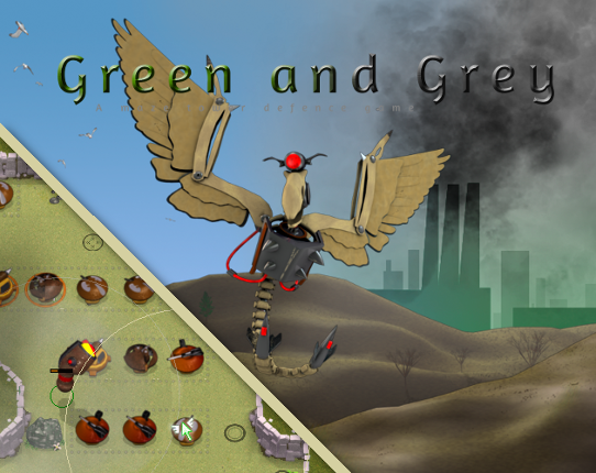 Green and Grey - Tower Defense Game Cover