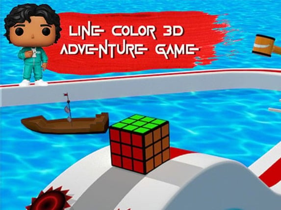 Line Color 3d Squid Game Color Adventure Game Cover
