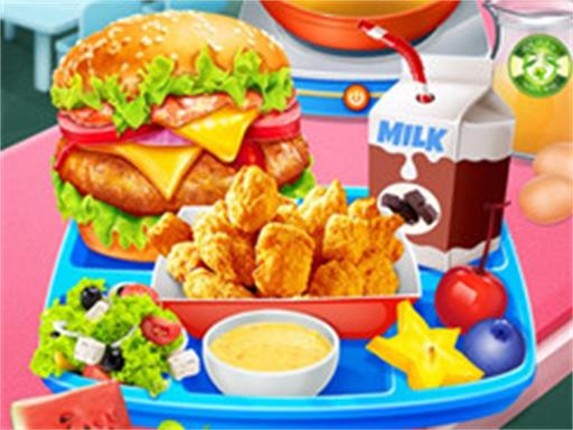 School Lunch Maker Game Game Cover