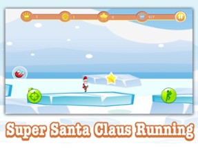 Super Santa Claus Running Image