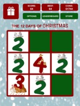 12 Days Of Christmas - A 2048 Number Puzzle Game! Image