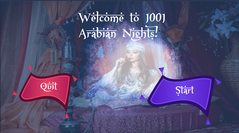 Arabian Nights Game Cover