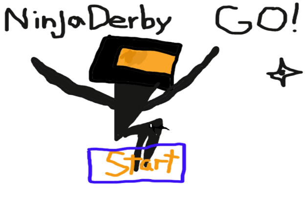 Ninja Derby Go Game Cover