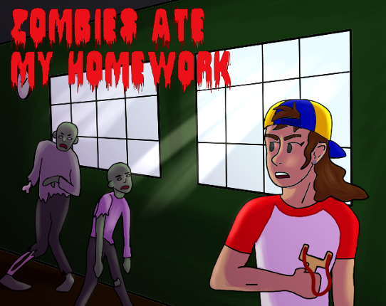 Zombies Ate My Homework Game Cover