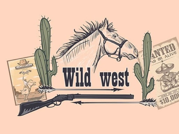 Wild Wild West Memory Game Cover