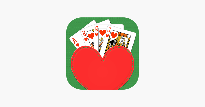 Hearts Solitaire - Classic Cards Patience Poker Games Game Cover