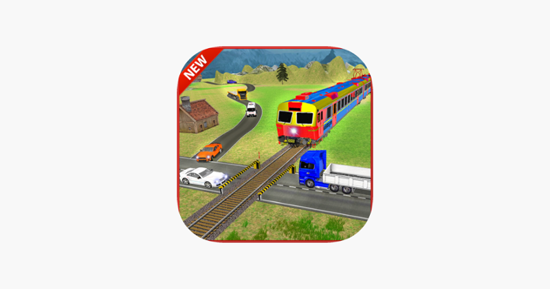 Railroad Crossing Train Sim 3D Game Cover