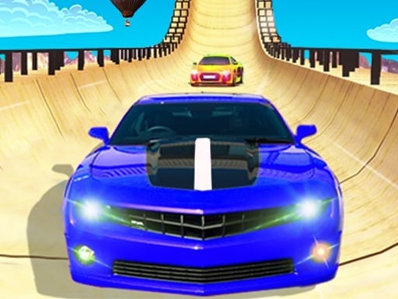 Real Mega Ramp Car Stunt Games Game Cover