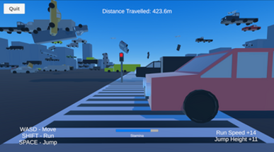 Realistic Pedestrian Simulator Image