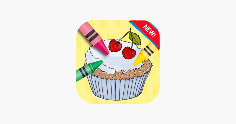 Color ME: Bakery Cup cake Pop Maker Kids Coloring Game Cover