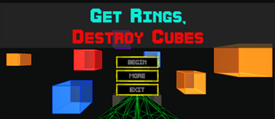 Get Rings, Destroy Cubes Image