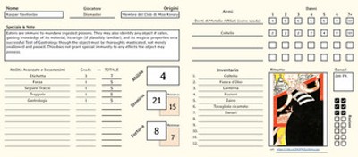 Troika! - Online Character Sheet Image