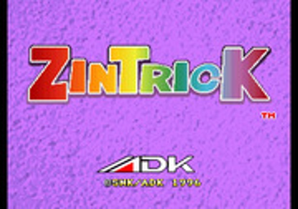Zintrick - Oshidashi Zentrix Game Cover