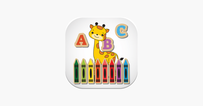 ABC Vocabulary Coloring Book for Kids Game Cover