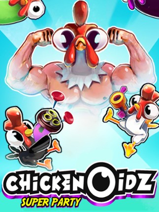 Chickenoidz Super Party Game Cover