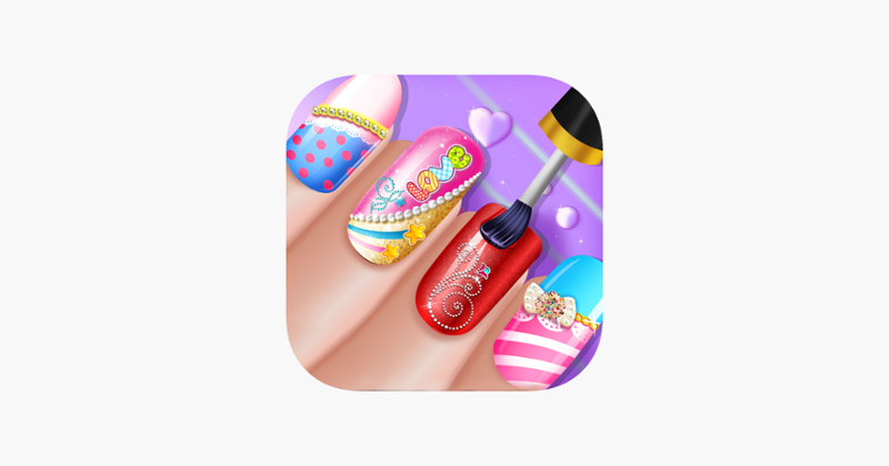 Fashion Beauty 3d Nail Art Salon Game Cover