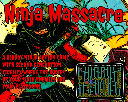 Ninja Massacre Game Cover