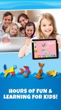 Kids Learning Puzzles: Ships &amp; Boats, K12 Tangram Image