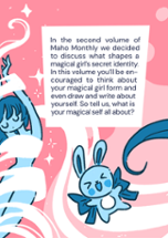 Maho Monthly! Issue #2 - My Magical Identity Image