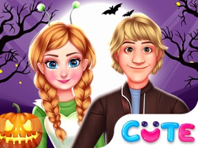 Royal Couple Halloween Party Image