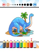 Dinosaurs2 Coloring Book - Activities for Kid Image