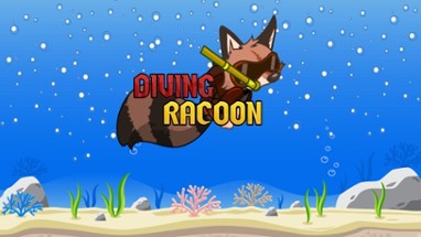 Diving Racoon Image