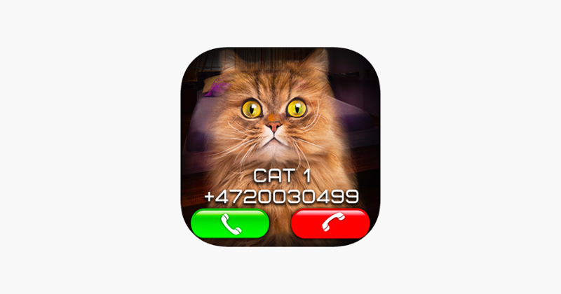 Fake Video Call Cat Game Cover