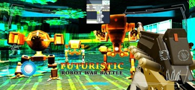 Futuristic Robot War Battle Image