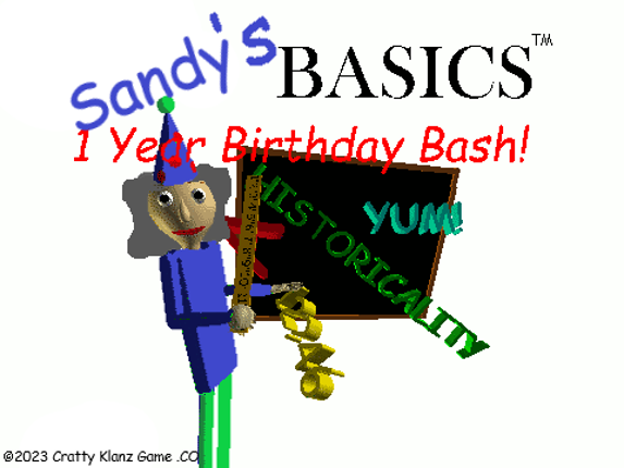 Sandy's Basics Birthday Bash Game Cover