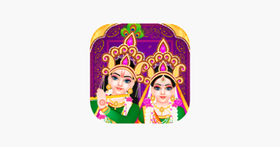 Lord Radha Krishna - Live Temple Image