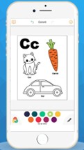 ABC Vocabulary Coloring Book for Kids Image