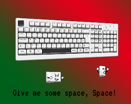 Give me some space, Space! Image