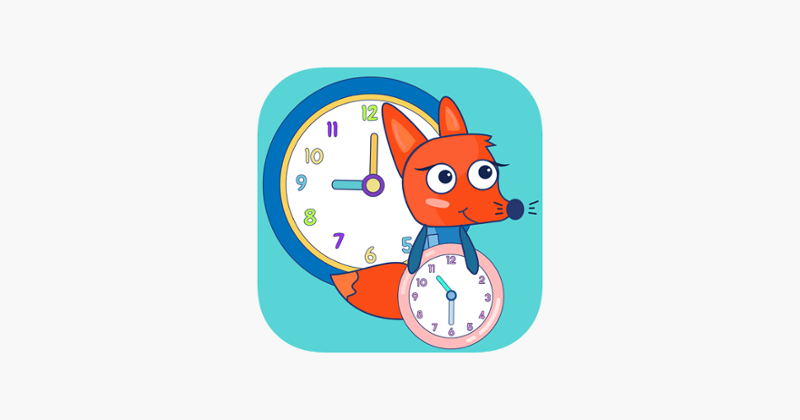 Kids Learning Time &amp; Clock 2+ Game Cover