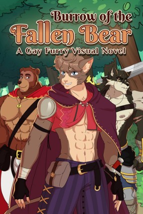 Burrow of the Fallen Bear: A Gay Furry Visual Novel Game Cover