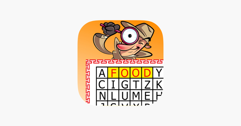 Crossword Puzzle Food: Word Search in the letters table Game Cover
