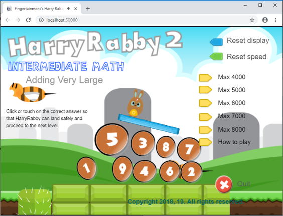 HarryRabby 2 Adding very large numbers FREE Game Cover