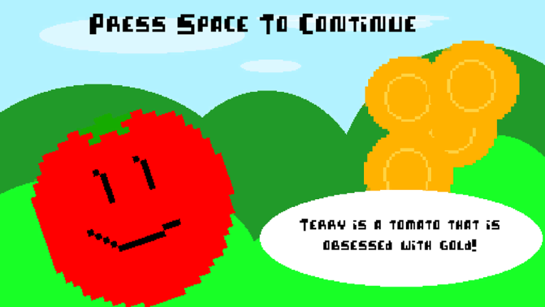 Terry the Greedy Tomato Game Cover