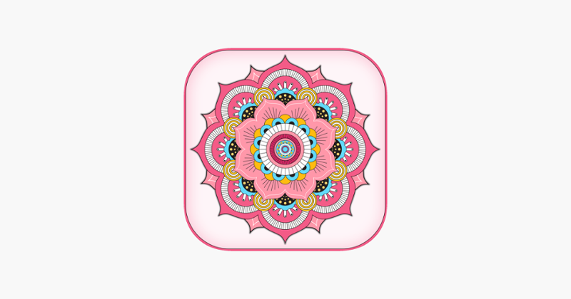 Mandala Coloring Book Pages Game Cover