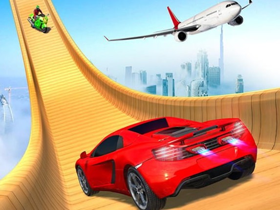 Mega Ramp Car Racing Stunt Free New Car Games 2021 Game Cover