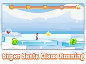 Super Santa Claus Running Image