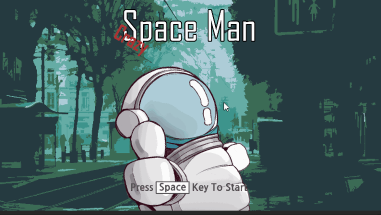 Crazy SpaceMan Game Cover
