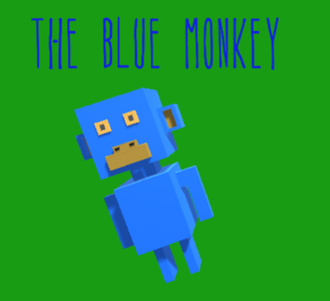 The blue monkey Game Cover