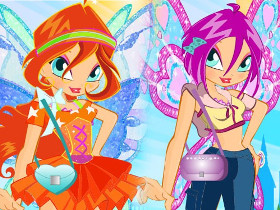 Winx Stylish Dress Game Cover