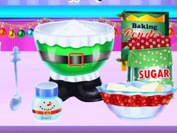 Christmas Cupcake Maker Game Cover